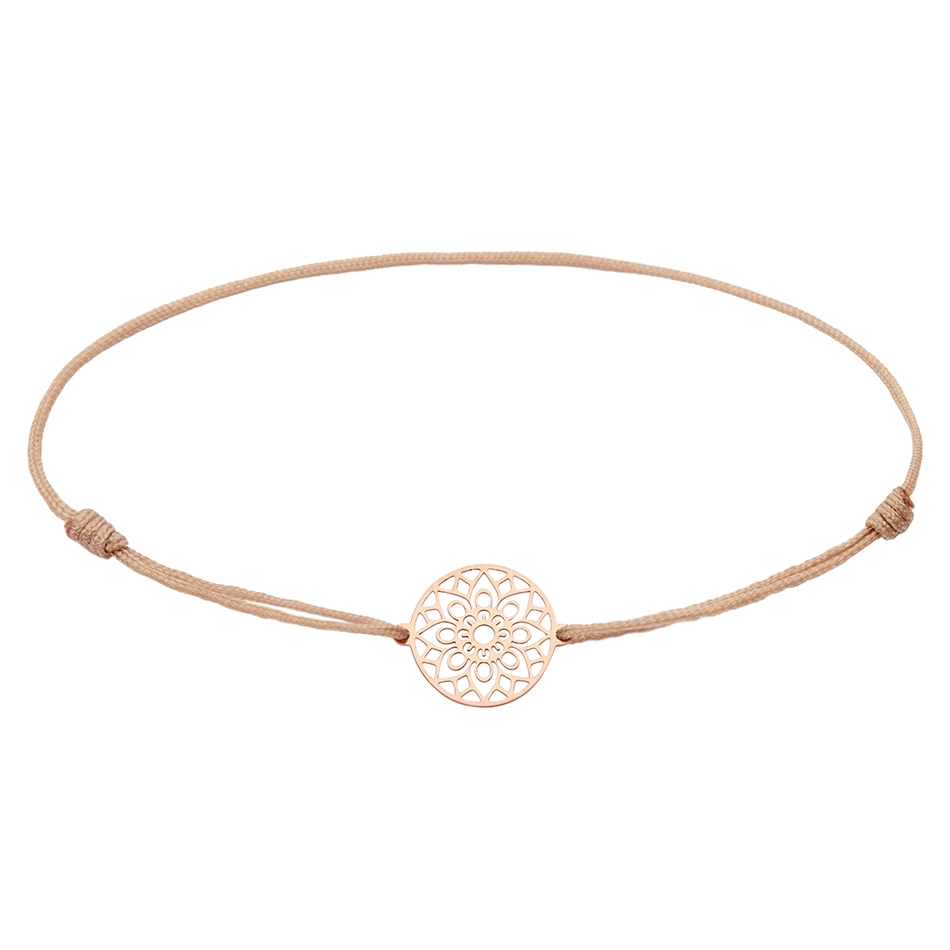 Armband MY MANDALA of Luck – rosévergoldet