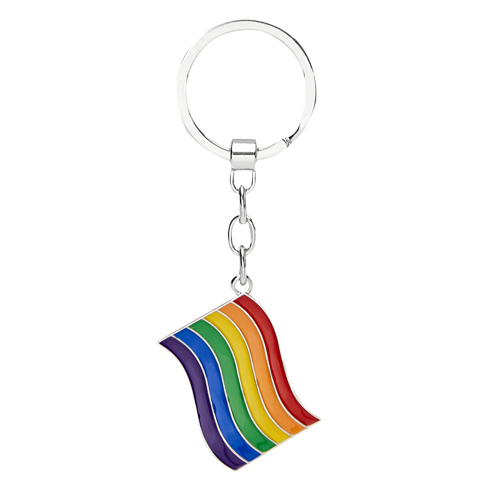 LOVE & FREEDOM - Schlüsselanhänger Pride